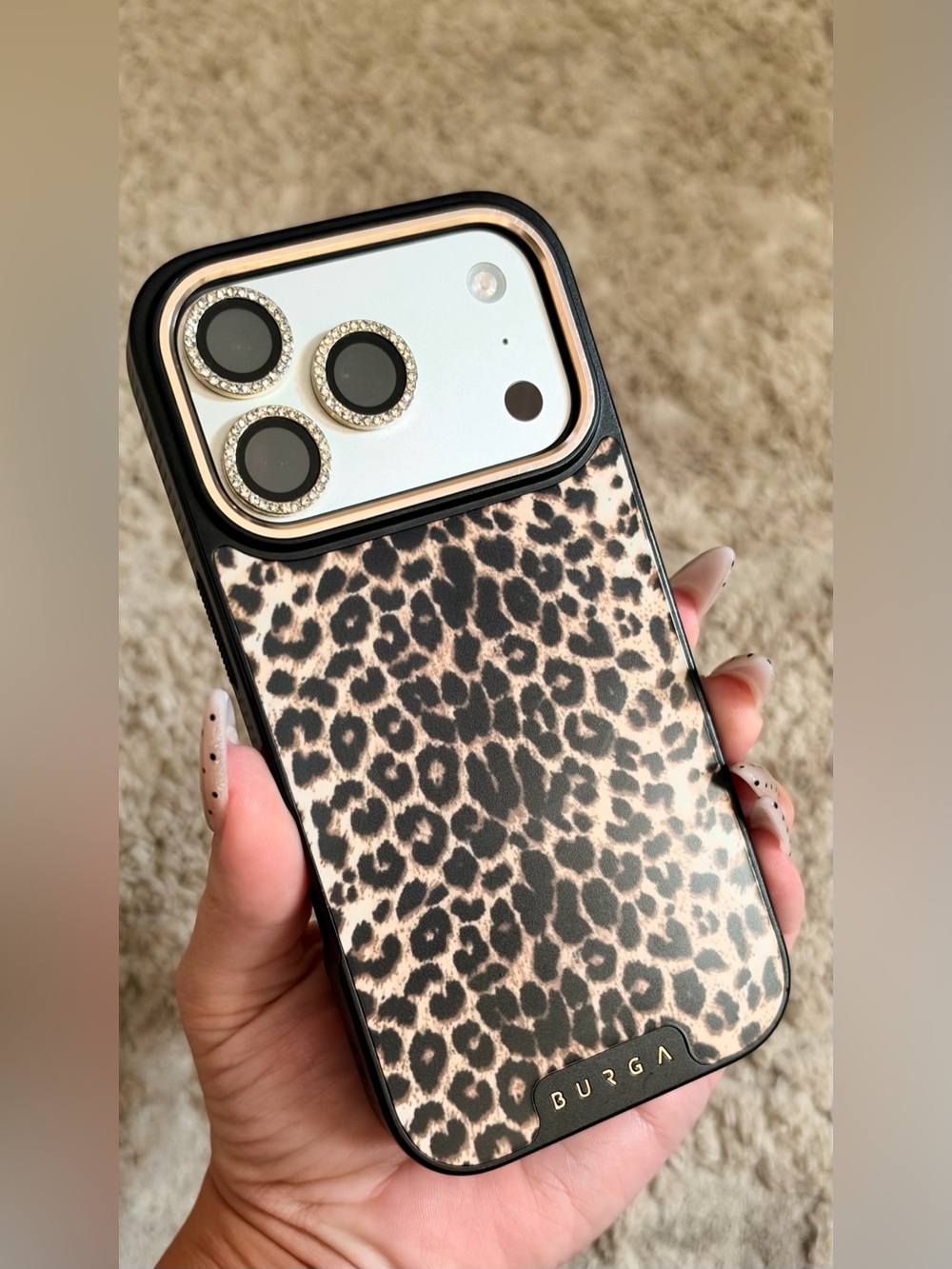 BURGA Leopard IPhone 17 Pro Case - CASE ONLY